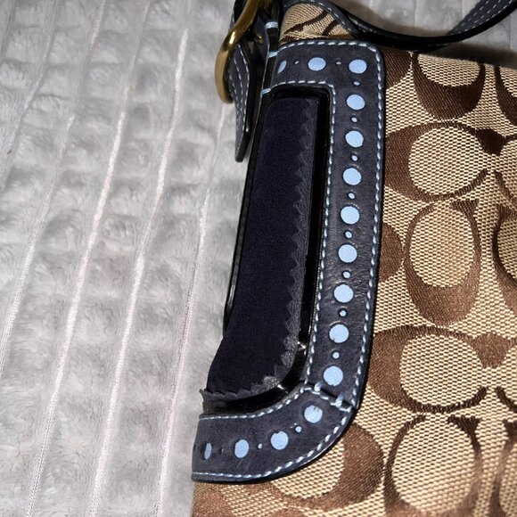 Coach Vintage Perforated Duffel Handbag - Limited Edition! - Picture 14 of 16